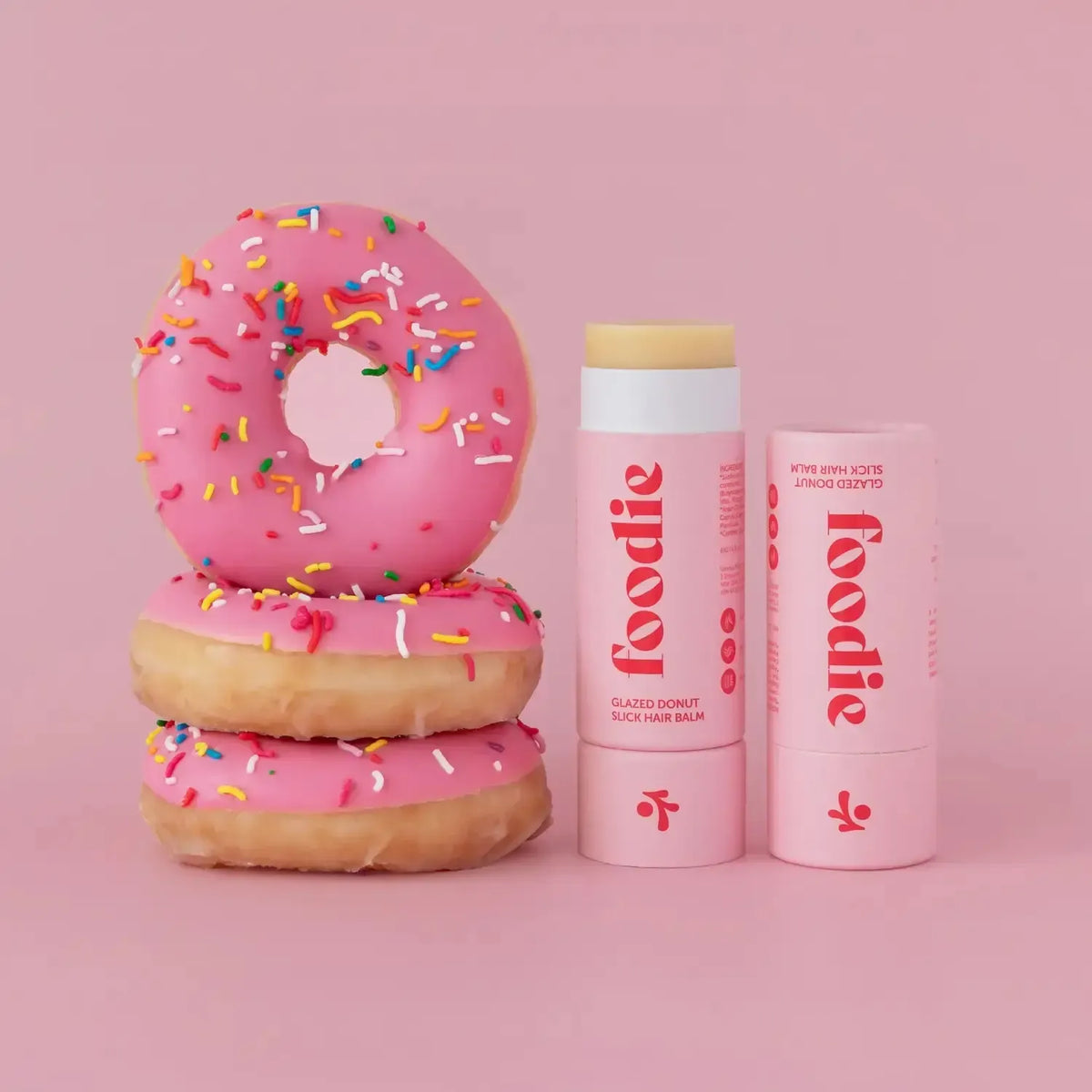 Foodie Glazed Donut Slick Hair Balm | 65g - The Bare Theory
