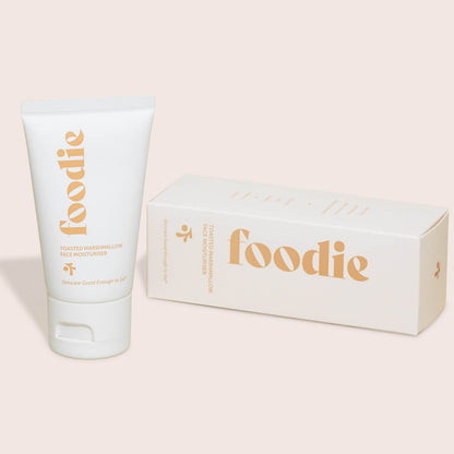 Foodie Toasted Marshmallow Face Moisturiser - 50ml - The Bare Theory