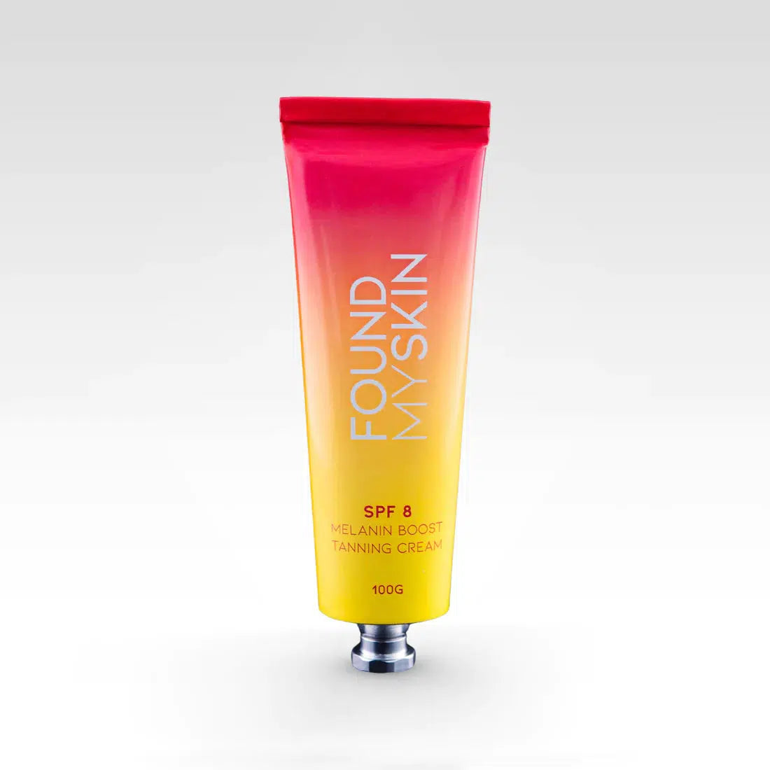 Found My Skin - SPF 8 Melanin Boost Tanning Cream - 100g - The Bare Theory