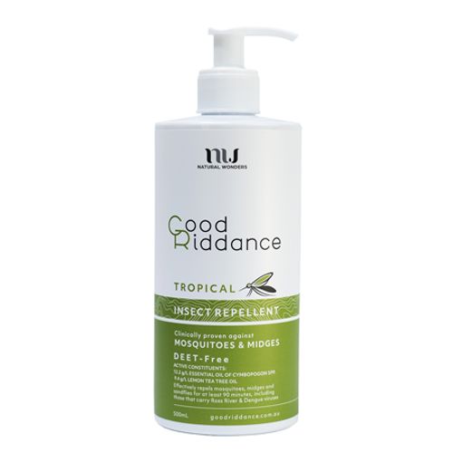Good Riddance - Insect Repellent Tropical Strength - The Bare Theory