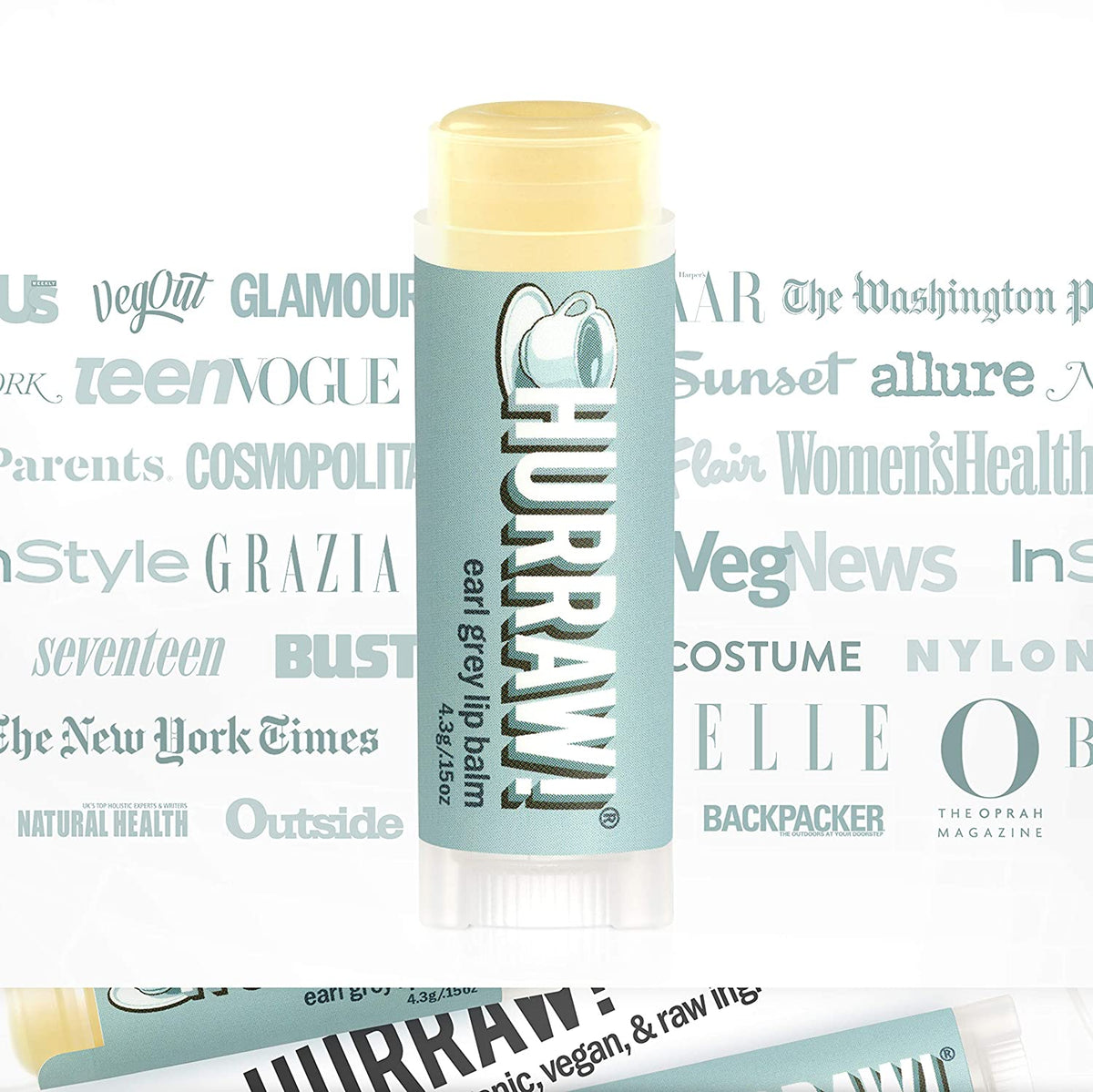 Hurraw! Balms - Earl Grey Lip Balm 4.8g - The Bare Theory