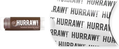 Hurraw! Balms - Hazelnut Tinted Lip Balm 4.8g - The Bare Theory