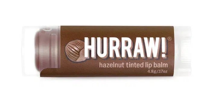 Hurraw! Balms - Hazelnut Tinted Lip Balm 4.8g - The Bare Theory