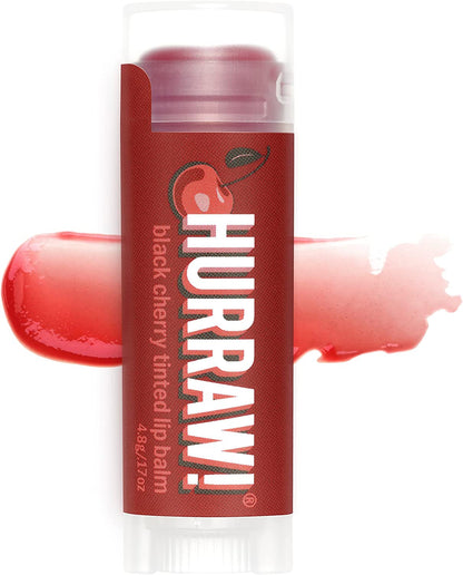 Hurraw! Balms - HR Black Cherry Lip Balm 4.8g - The Bare Theory