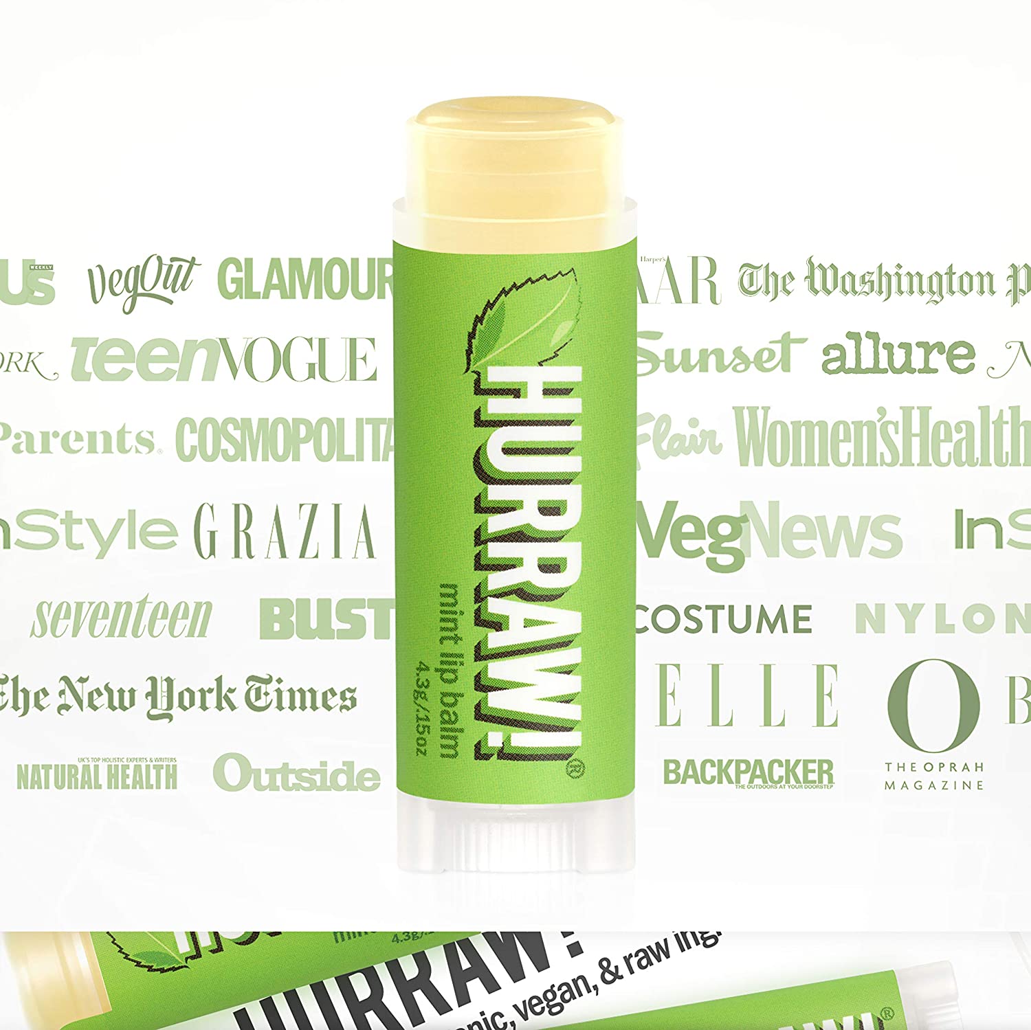 Hurraw! Balms - HR Mint Lip Balm 4.8g - The Bare Theory