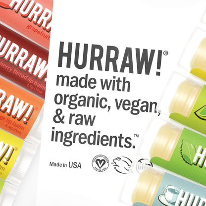 Hurraw! Balms - Orange Lip Balm 4.8g - The Bare Theory