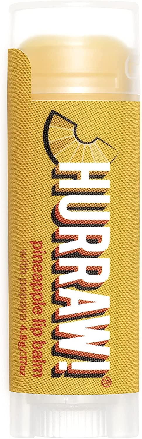 Hurraw! Balms - Pineapple + Papaya Lip Balm 4.8g - The Bare Theory