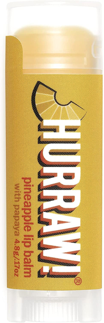 Hurraw! Balms - Pineapple + Papaya Lip Balm 4.8g - The Bare Theory