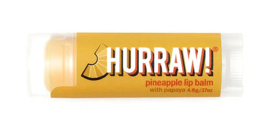 Hurraw! Balms - Pineapple + Papaya Lip Balm 4.8g - The Bare Theory