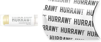Hurraw! Balms - Unscented Lip Balm 4.8g - The Bare Theory