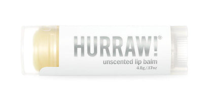 Hurraw! Balms - Unscented Lip Balm 4.8g - The Bare Theory