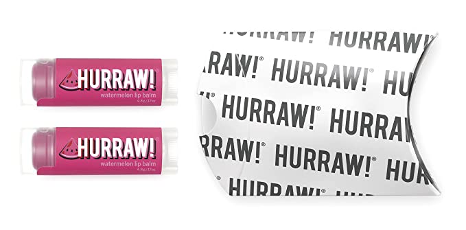 Hurraw! Balms - Watermelon Lip Balm 4.8g - The Bare Theory