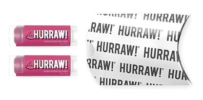Hurraw! Balms - Watermelon Lip Balm 4.8g - The Bare Theory