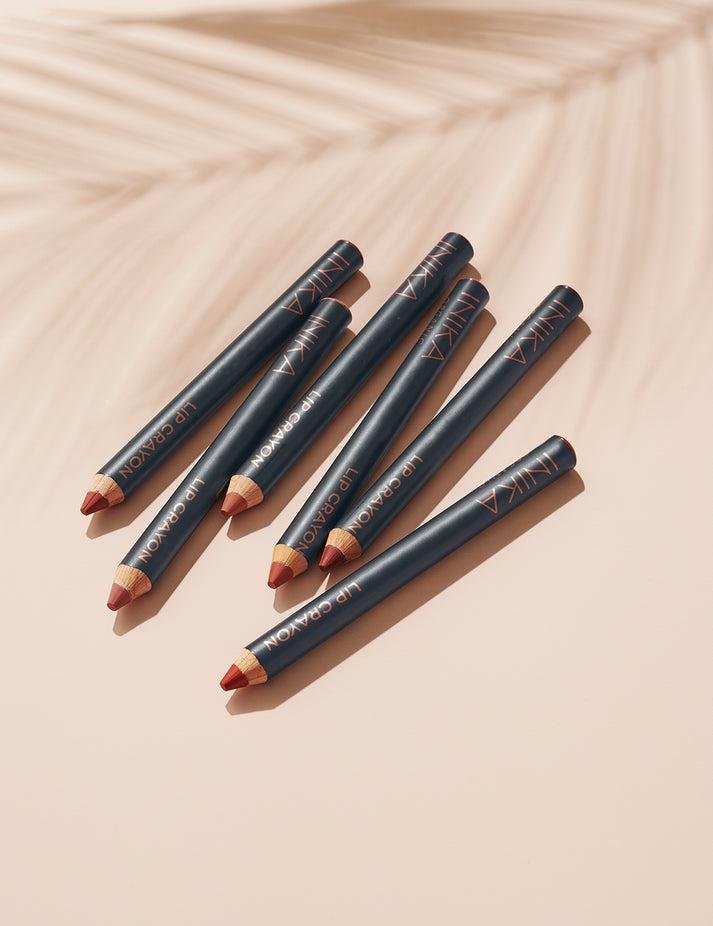 INIKA - Lip Crayon - Deep Plum - The Bare Theory