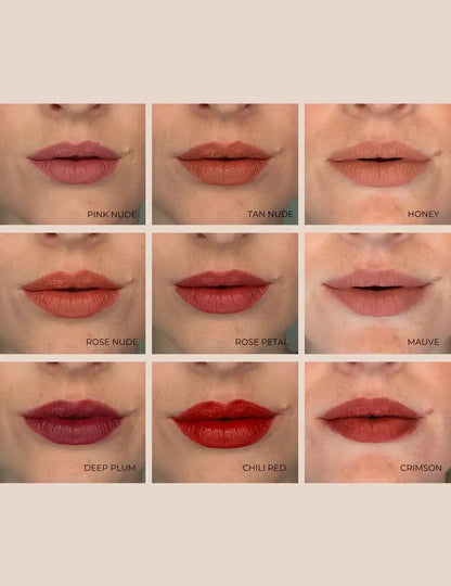 INIKA Organic Lip Crayon - Crimson - The Bare Theory