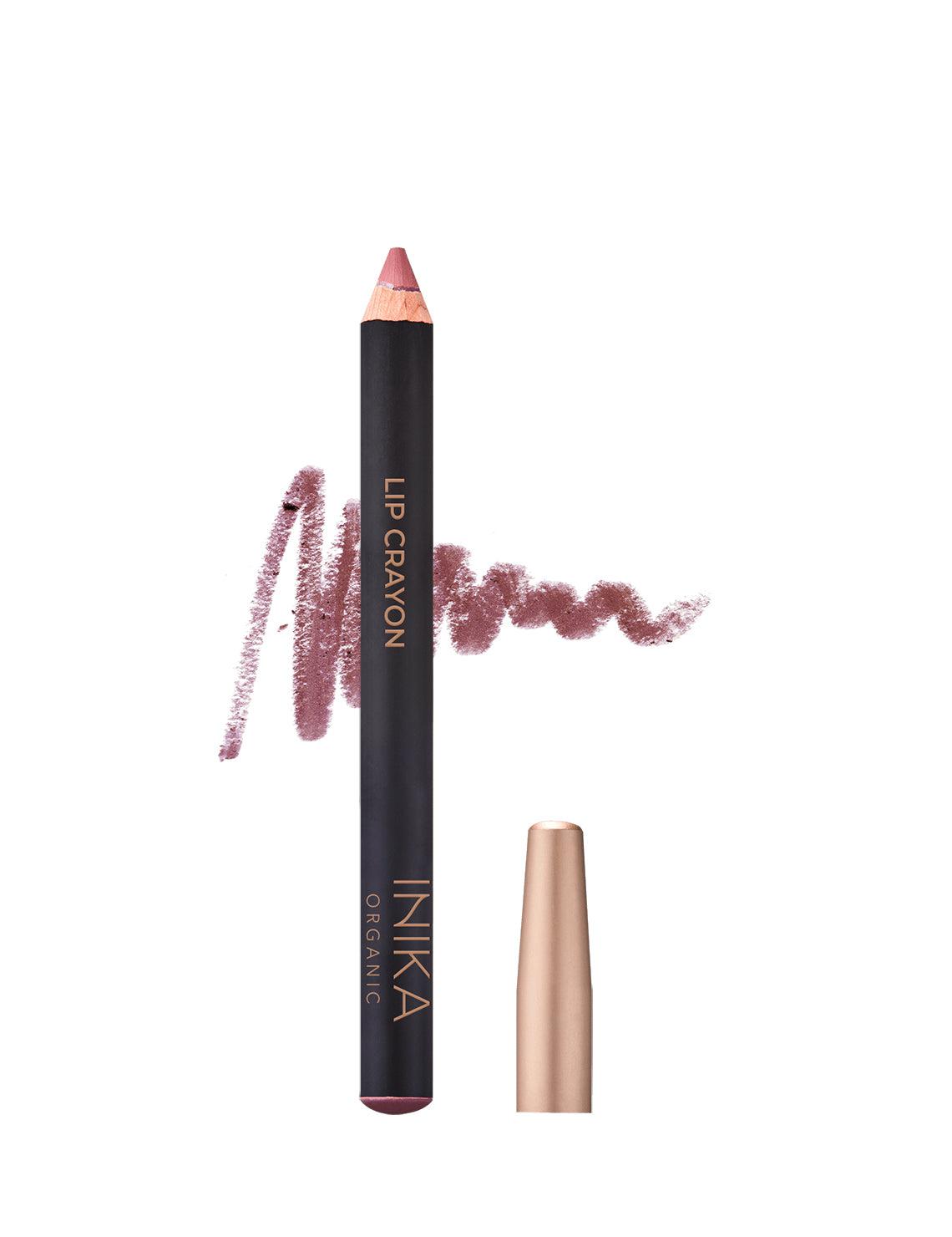 INIKA - Organic Lip Crayon - Pink Nude - The Bare Theory