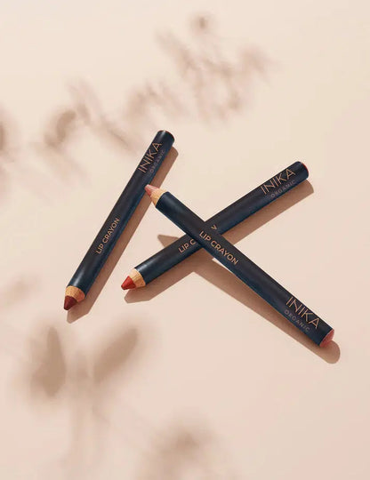 INIKA - Organic Lip Crayon - Tan Nude - The Bare Theory