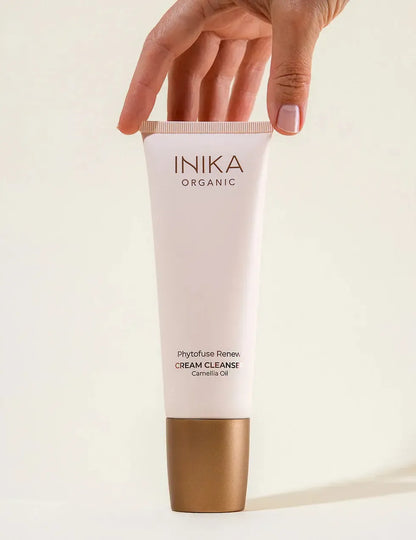 INIKA Organic - Phytofuse Renew Cream Cleanser 100ml - The Bare Theory