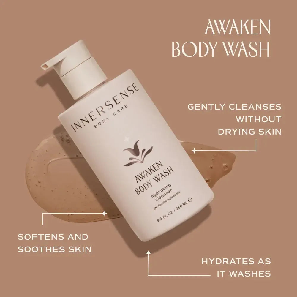 Innersense - Awaken Body Wash 250ml - The Bare Theory