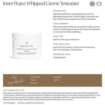 Innersense - Inner Peace Whipped Creme Texturizer - The Bare Theory