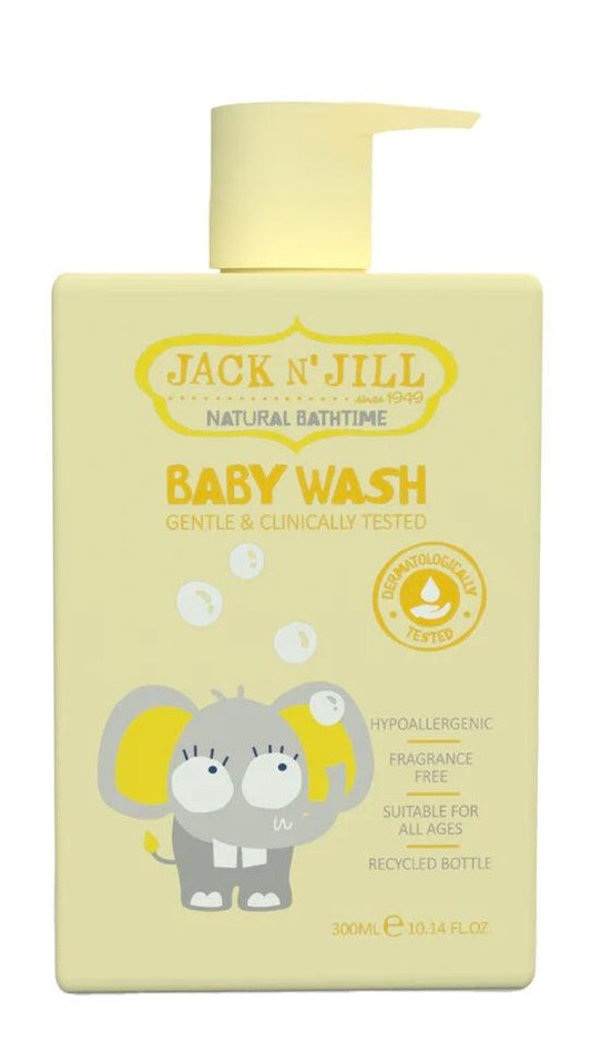 Jack n' Jill - Baby Wash - Fragrance Free - The Bare Theory