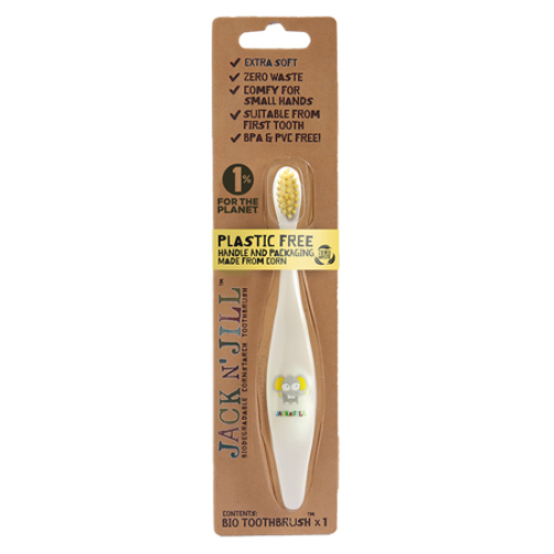 Jack N’ Jill - Bio Toothbrush - EXTRA SOFT _ Elephant - The Bare Theory