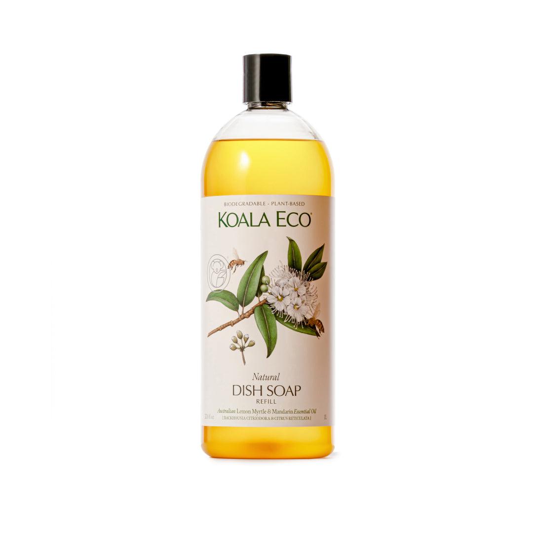 Koala Eco - Dish Soap. Lemon Myrtle & Mandarin Essential Oil - The Bare Theory
