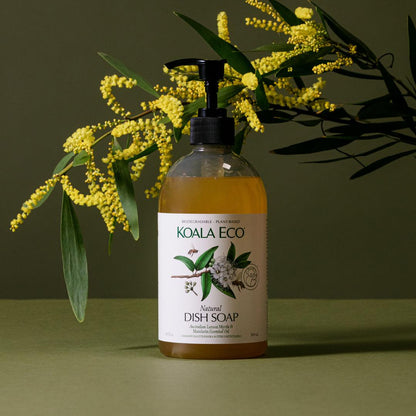 Koala Eco - Dish Soap. Lemon Myrtle & Mandarin Essential Oil - The Bare Theory