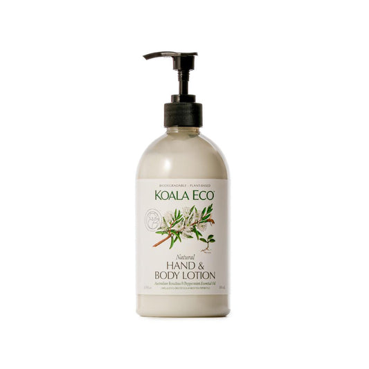 Koala Eco - Hand & Body Lotion - Rosalina & Peppermint Essential Oil - The Bare Theory