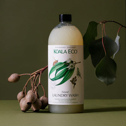 Koala Eco - Laundry Wash. Lemon Scented Eucalyptus & Rosemary Essential Oil - The Bare Theory