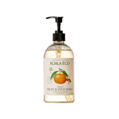 Koala Eco - Mandarin Essential Oil - Fruit & Vege Wash - The Bare Theory