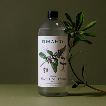 Koala Eco - Peppermint Essential Oil - Stainless Cleaner - The Bare Theory