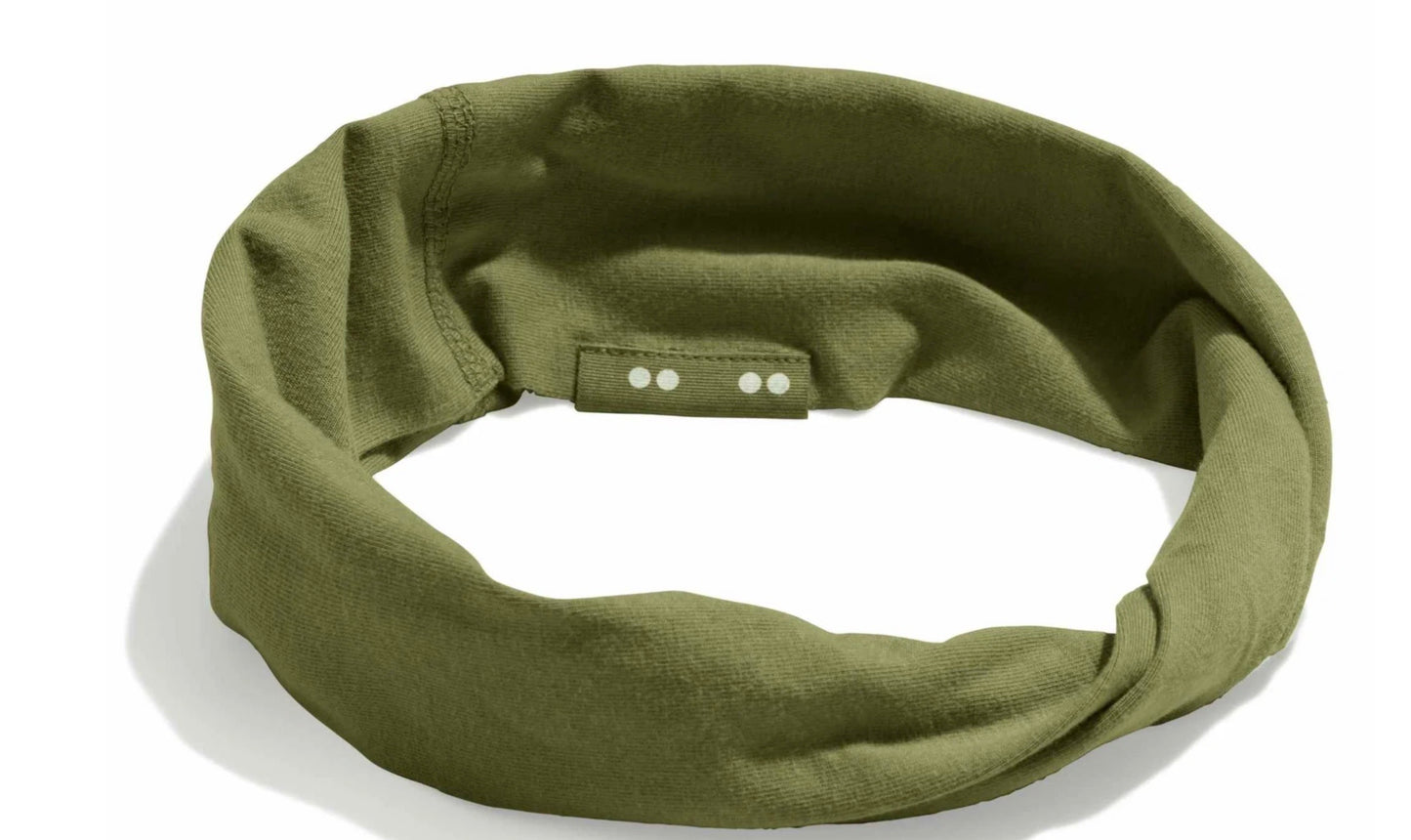Kooshoo - Twist Headband - Olive - The Bare Theory