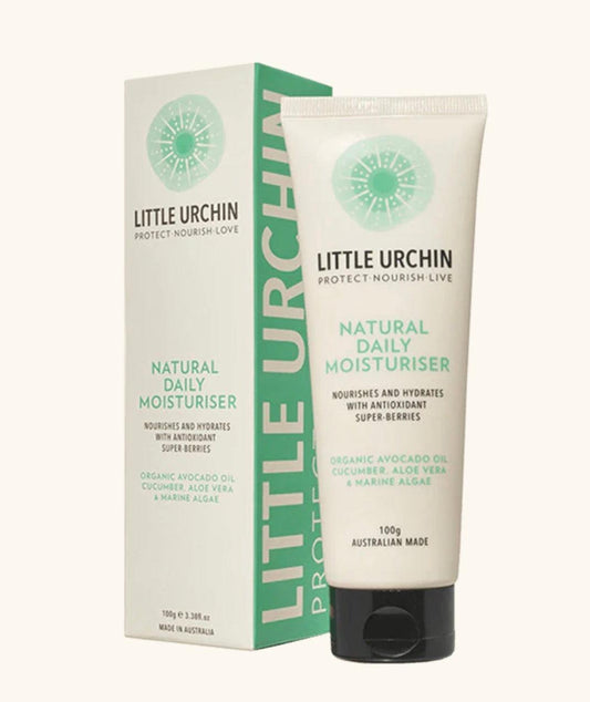 LITTLE URCHIN -Natural Daily Moisturiser & After-Sun, 100g - The Bare Theory