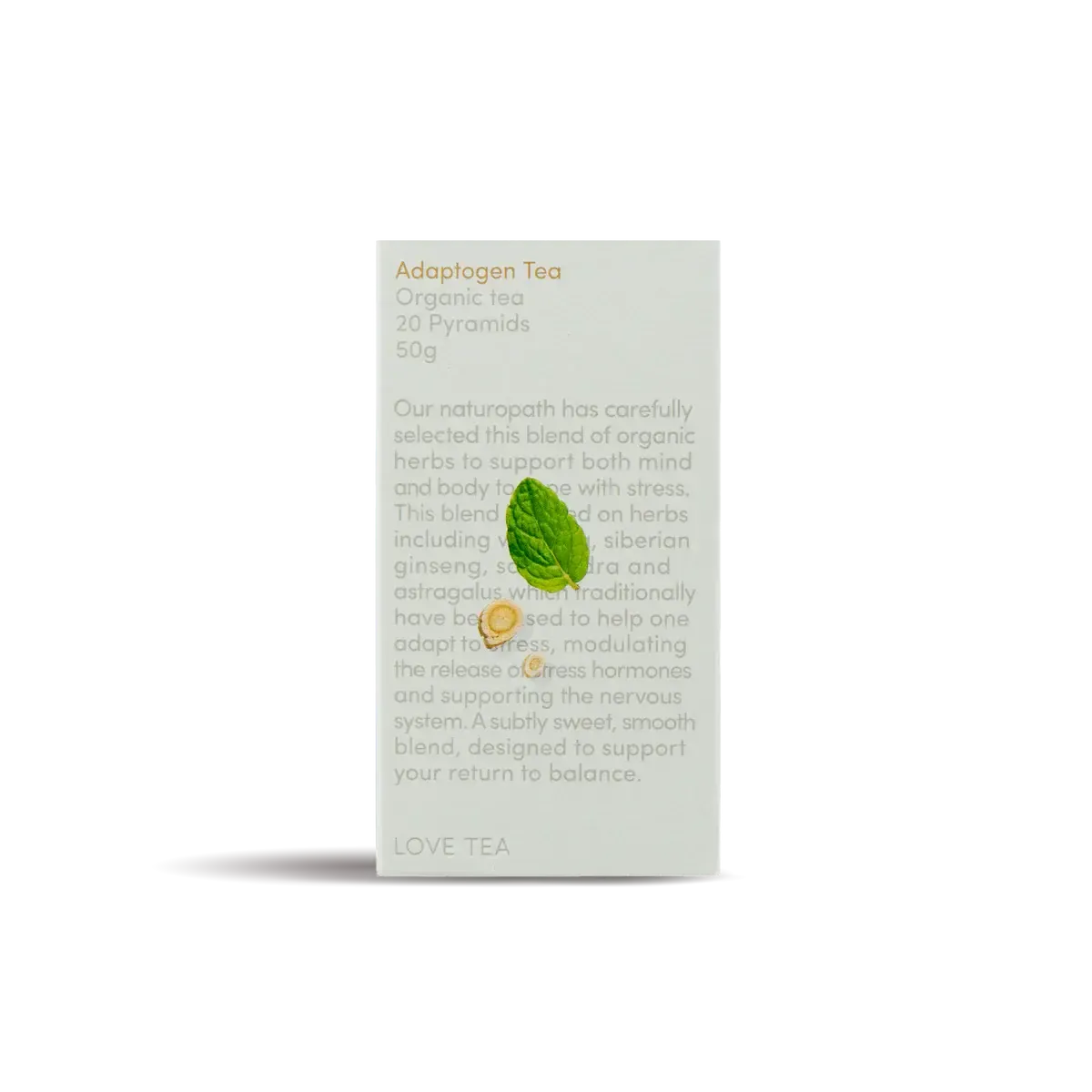 Love Tea - Adaptogenic Tea - 20 Pyramids - The Bare Theory