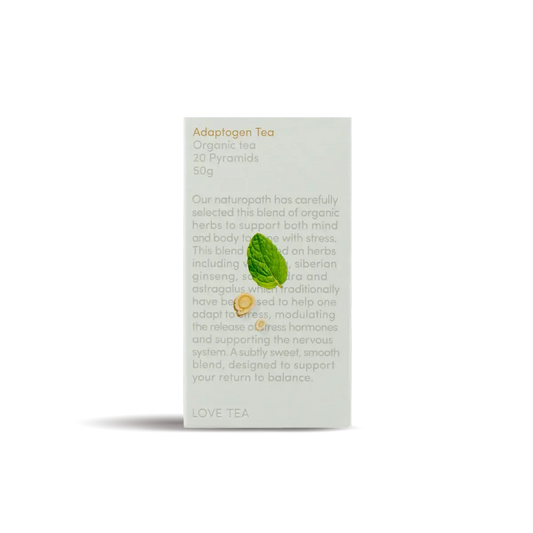 Love Tea - Adaptogenic Tea - 20 Pyramids - The Bare Theory