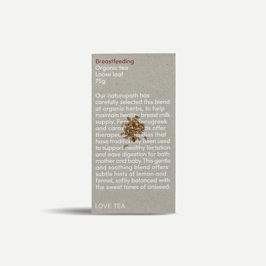 Love Tea - Breastfeeding - Certified Organic Loose Leaf - The Bare Theory