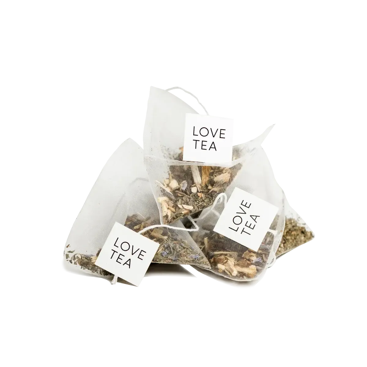 Love Tea - Female Tonic - Certified Organic Pyramids - The Bare Theory