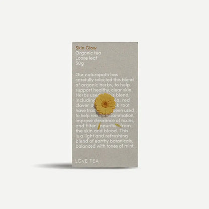 Love Tea - Skin Glow - Loose Leaf - The Bare Theory