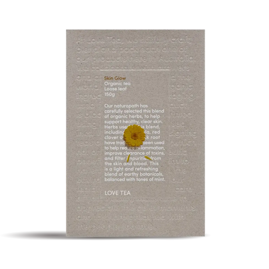 Love Tea - Skin Glow - Loose Leaf - The Bare Theory