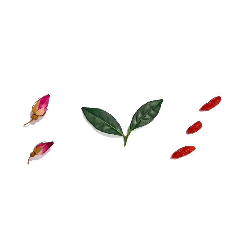 Love Tea - White Rose and Goji - Certified Organic Pyramids - The Bare Theory