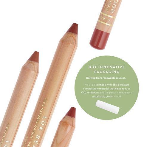 Luk Beautifood - Complete Set 5 Natural Lipstick Crayons - The Bare Theory