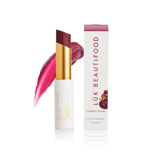 Luk Beautifood - Lip Nourish - Cherry Plum - The Bare Theory