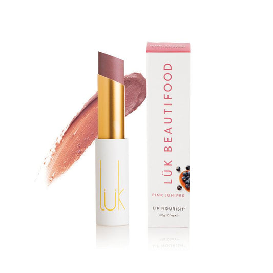 Luk Beautifood - Lip Nourish - Pink Juniper - The Bare Theory