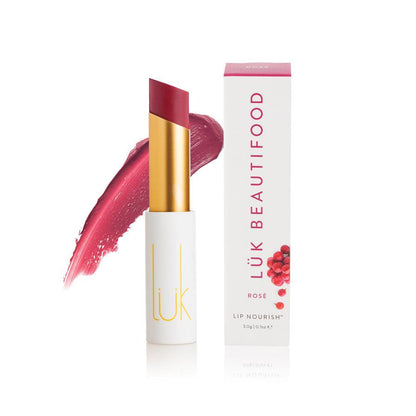 Luk Beautifood - Lip Nourish - Rose - The Bare Theory