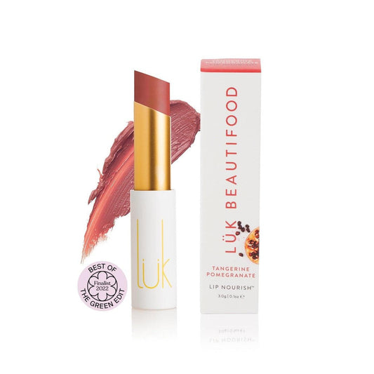 Luk Beautifood - Lip Nourish - Tangerine Pomegranate - The Bare Theory