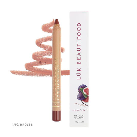 Luk Beautifood - Lipstick Crayon - Fig Brulee - The Bare Theory