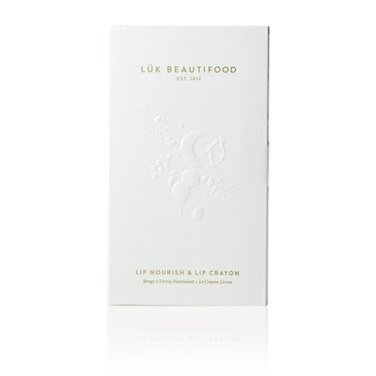 Luk Beautifood - Recipe of a Lipstick - Nude Pink Duo - The Bare Theory