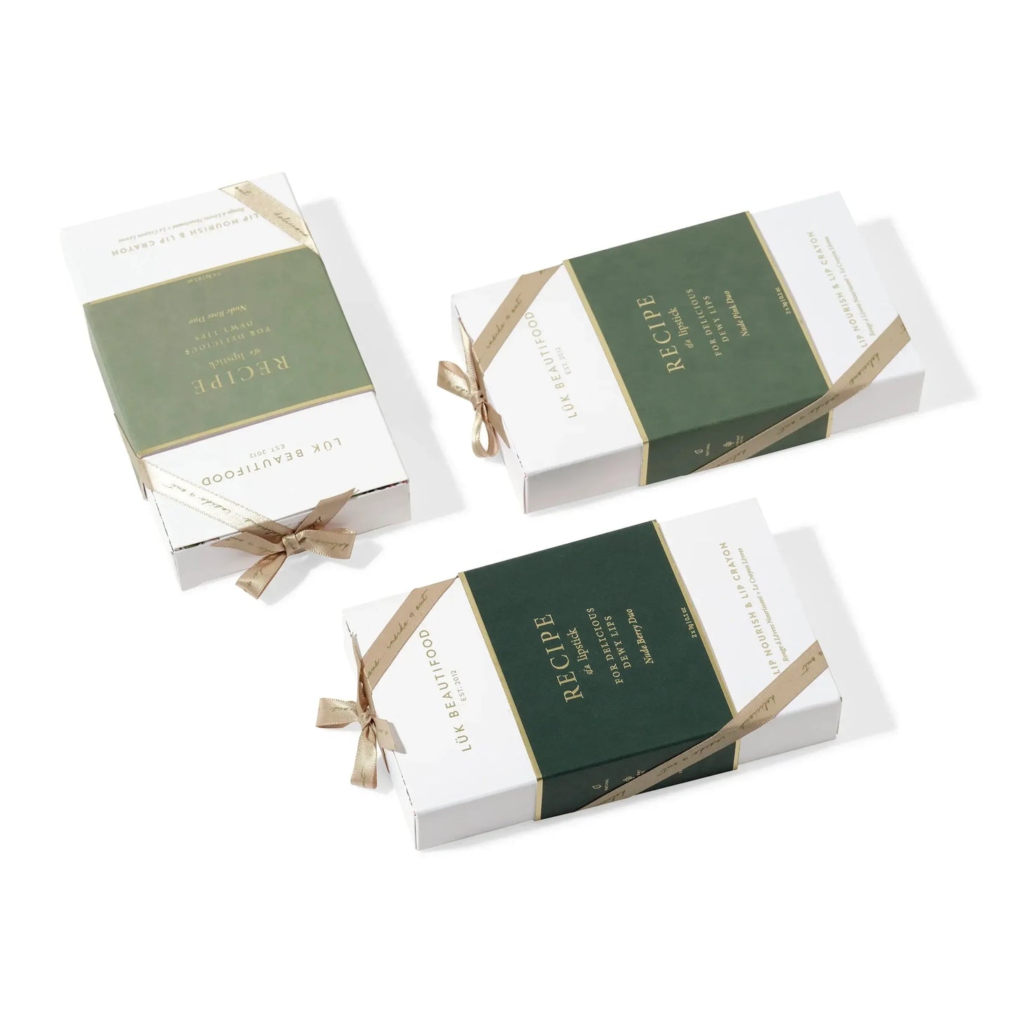 Luk Beautifood - Recipe of a Lipstick - Nude Pink Duo - The Bare Theory