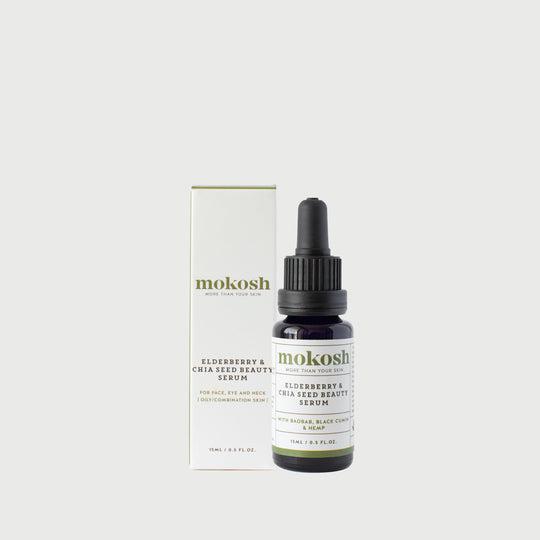 Mokosh - Elderberry & Chia Seed Beauty Serum - 15ml - The Bare Theory